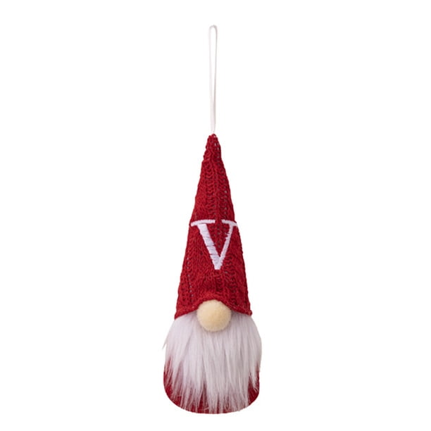 RKSTN Doll Pendant Christmas Hat Faceless Baby Pendant Old Man Dwarf Rudolph Doll