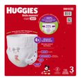 thumbnail image 4 of Huggies Little Movers HuggFit 360° Baby Diapers with 360° Waistband, Size 3-7, Count 136-70, 4 of 8