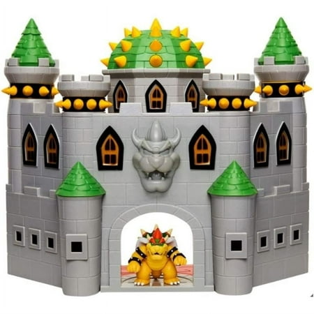 Nintendo Bowser Castle Playset with 5 Super Mario Figures
