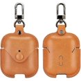 thumbnail image 1 of Funda De Carga Para Apple Airpods, Funda De Cuero Pu Compatible Con Apple Airpods 1/2 Funda De Carga - Amarillo, 1 of 5