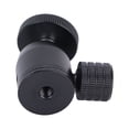 thumbnail image 1 of Mini Tripod Ball Head with 1/4 Inch Screw, Hot Shoe Mount Adapter, for DSLR Camera,  Light, 1 of 8