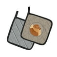 thumbnail image 2 of Caroline's Treasures Pomeranian In the Kitchen Pair of Pot Holders, 2 of 3