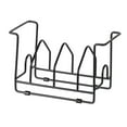 thumbnail image 1 of Wall Hanging Frame Wrought Iron Rack Shelves Basket Hollow-Out Bracket Punch-Free Multi-Layer Drain Shelf, 1 of 19
