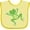 Banana and Yellow, variant on Inktastic Jumping Frog Boys or Girls Baby Bib