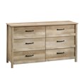 thumbnail image 3 of Sauder Cannery Bridge 6-Drawers Double Dresser, Lintel Oak Finish, 3 of 11