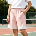 thumbnail image 2 of Athletic Shorts Girls Lightweight Quick Dry Running Shorts Unisex Elastic Waist Basketball Shorts with Pockets Boys Summer Shorts for Boys 4-5 Years, 2 of 6