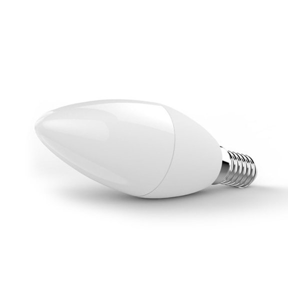 Injueey Smart WiFi Tuya LED Light E14 Decoration 500LM RGB Party Lighting Waterproof Voice C37 Brightness IP55 Bulbs Control Dimmable Type2 NO2