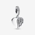 thumbnail image 1 of 2023 nuevo 925 Plata de Ley luciérnaga mariquita roja colgante colgante pluma azul encanto ajuste Original Pandora pulsera mujer joyería Dengxun unisex, 1 of 2