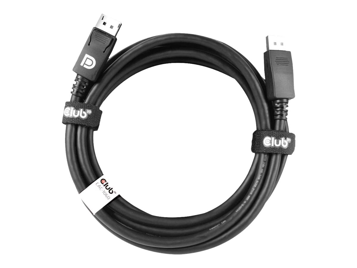 Club 3D 3-Meter DisplayPort 1.4 to DisplayPort 1.4