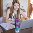 thumbnail image 4 of Dog Mom Tumbler - Dog Lover Gifts for Women - 20 oz Tumbler with Lid and Straw - Dog Mom Gifts for Women - Fur Mama Gifts, 4 of 6