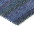 thumbnail image 4 of Addison Rugs Mayfield Washable Transitional Stripes Blue Rectangle Rug, 8' x 10', 4 of 6