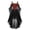 Orange, variant on Women's Witch Dress Halloween Woman Renaissance Vampire Butterfly Sleeve Mesh Gothic Outfit