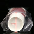 thumbnail image 6 of 100 Pcs High Grade Cup Carrier HDPE Clear Handle Drink Carrier Plastic Carrier Bags, 1.5 Mil-Clear 2 Cup-11 inch, 6 of 7
