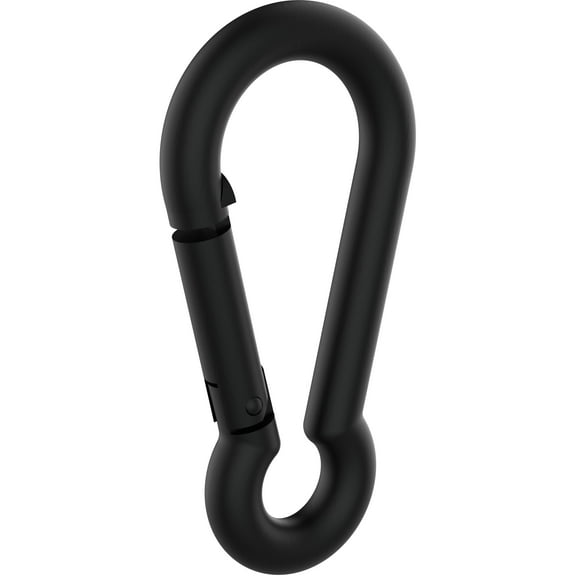 National Hardware - V3112 3/8" X 3-1/8" Locking Spring Snap - Black