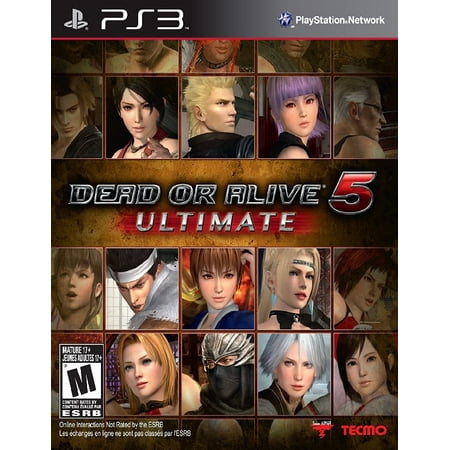 Restored Dead or Alive 5: Ultimate (Sony PlayStation 3, 2013) Fighting Game (Refurbished)