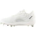 thumbnail image 5 of New Balance Women's FuelCell FUSEv4 Low Metal Fastpitch Softball Cleats White/Grey 6.5, 5 of 6