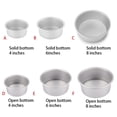 thumbnail image 3 of Billuyoard Moldes redondos para pasteles, utensilios para hornear, sartenes para pasteles de forma redonda con Base extraíble, utensilio de Conjuntos de muebles de dormitorio, 3 of 6