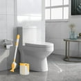thumbnail image 3 of Cleaning Brush 2 for Efficient Bathroom Cleaning with Spray Function and Detachable Suction Cup Base Ventilated Fish Tail Head Durable Design for Deep Cleaning, 3 of 5