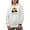 White, variant on Best Grandpa by a Long Shot, Deer Hunter or Hunting Grandfather, Sand Hooded Sweatshirt or Hoodie, Medium