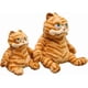 thumbnail image 4 of Fat Orange Plush Cat Stuffed Animals Toy,Lifelike Yellow Tabby Cat Kitty Toy for Boys and Girls Children Xmas Birthday Gift,11.8 /17.7 Inches (17.7 in, 4 of 4