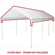 King Canopy 10 ft x 20 ft Translucent Greenhouse Cover w/ Drawstrings