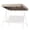 Beige, variant on 77"x43" Replacement Canopy for Outdoor Swing, Deluxe Waterproof & UV-Resistant Shade Top Cover, Durable Polyester Fabric for Patio Porch Garden Bench Glider (Cover Only)