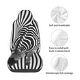 thumbnail image 4 of Yiaed Optical Zebra Illusion Print Car Seat Covers,Universal Auto Seats Protector Fits for Car,SUV Sedan,Truck,Automotive Seat Covers & Accessories, 4 of 5
