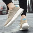 thumbnail image 3 of Mens Running Shoes Slip-on Walking Tennis Sneakers Lightweight Breathable Casual Soft Sole Mesh Workout Sports Shoes, 3 of 5
