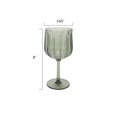thumbnail image 4 of Better homes & Gardens Tritan Plastic Wine Glass Green Set, 17oz 4pc, 4 of 6