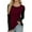 Wine, variant on Maplenight Long Sleeve Thermal Shirt for Women Slim Fit Basic Tops Casual Crewneck Knit Ribbed T Shirts with Thumb Holes
