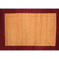 thumbnail image 1 of Ahgly Company Indoor Rectangle Contemporary Dark Orange Abstract Area Rugs, 6' x 9', 1 of 6