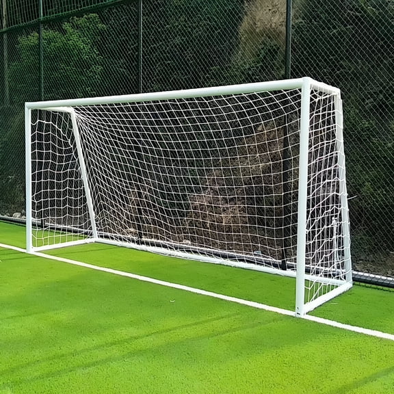 BESTSKY Polypropylene Soccer Net Durable Football Training Goal White