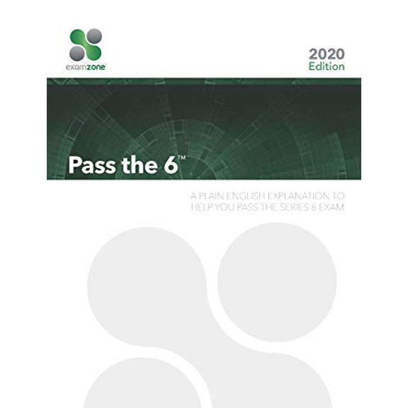 Pre-Owned Pass The 6 : A Plain English Explanation To Help You Pass The Series 6 Exam (Paperback)