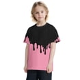 thumbnail image 5 of Girls Clothes under $5.00 Short Sleeve Round Neck Print Shirts Funny Graphic Tshirts 3-14 Years Pink 5 Years, 5 of 5