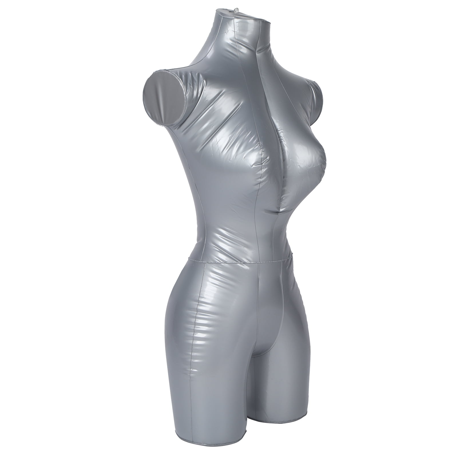 1x Woman Female Half Body W/ Arm Inflatable Mannequin Dummy Torso Model Fashion 
