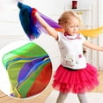 thumbnail image 2 of Oiur 10Pcs Colorful Scarf,Dance Scarves Juggling Scarves Washable Multipurpose,Children Movement Learning Education Colorful Scarfs Musical Accessories, 2 of 10