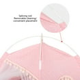 thumbnail image 5 of Semi-Enclosed Pet Tent with Cooling Mat, Foldable Dog Kennel for Indoor and Outdoor Use, Portable Pet House for Small Dogs with Ventilated Design(Pink,L), 5 of 6
