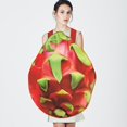 thumbnail image 6 of Hsqqdc 1PC Adult Cute Funy Fruit Print Outfit Set , Unisex Pitaya Pattern Jumpsuit,One Size, 6 of 7