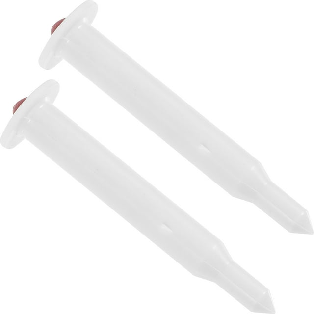 OULII 2 Pcs Thermomètre de Cuisson Lecture Instantanée Viande Blanc Acier Inoxydable pour Restaurant