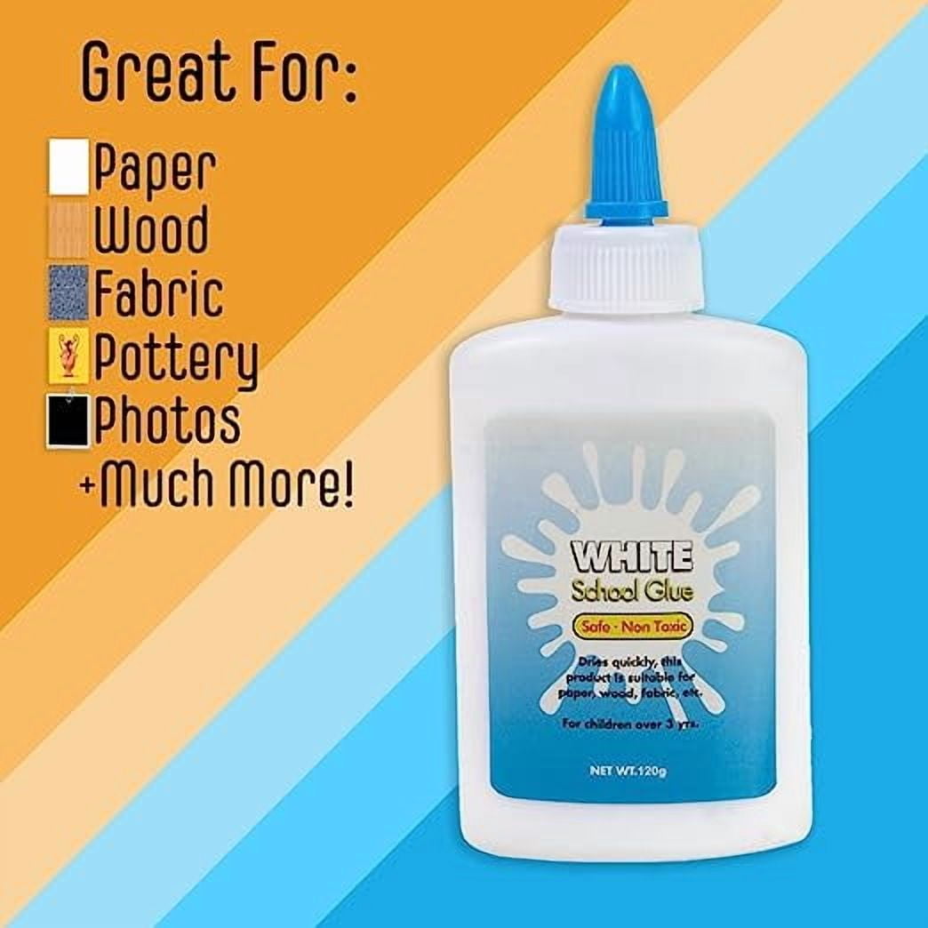 100 Pack Bulk Wholesale Liquid Paste Bottles for Arts & Crafts - 100 Pack of Liquid Pastel Bottles
