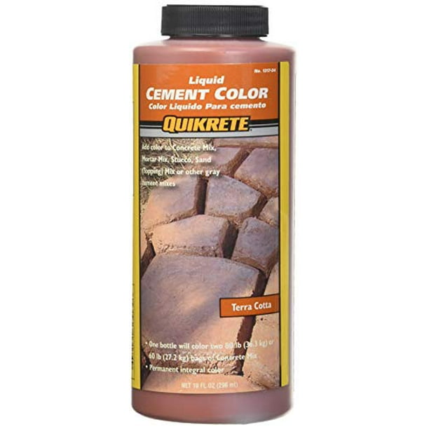 Quikrete 131704 Terra Cotta Liquid Cement Color