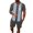 Sky Blue, variant on Vedolay Short Outfits Men Tracksuits 2 Piece Set Short Sleeve Casual Beach Sportwear Outfits,Beige M