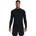 thumbnail image 1 of Camisa Under Armour ColdGear Armour Ajustada con Cuello Simulado para Hombre, 1 of 4