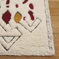 thumbnail image 4 of SAFAVIEH Casablanca Gorica Abstract Area Rug, Ivory/Red, 5' x 8', 4 of 11