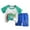 ZD-Light Green, variant on Zanarzt Baby Boy 2 Piece Outfit Boys clothes short sleeved T shirt shorts teen boys summer outfits Mint Green,6-9 Months