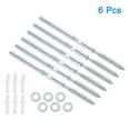 thumbnail image 3 of 6 Pcs Soportes para Estantes Flotantes Metal Soportes Ocultos para Estantes 8 x 100mm(0.3 x 3.9 Pulgadas), 3 of 6