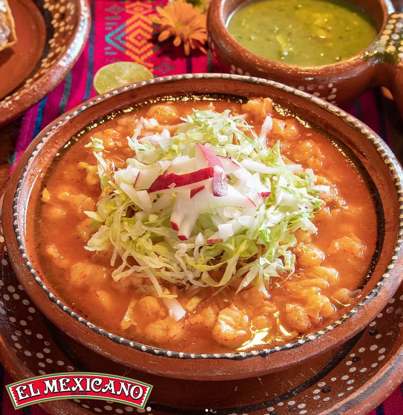 (3 pack) El Mexicano Maiz Blanco, Mexican Style White Hominy, 6 lb Can