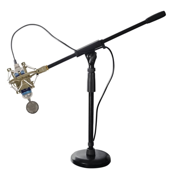 Blue Spark Digital Lightning Podcasting Podcast Recording Microphone+Boom Stand