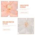 thumbnail image 4 of Shisuyan Romantic Paper Flower Decorations Pink 1 Set 11.8x11.8x1.8in, 4 of 8