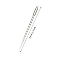 thumbnail image 3 of Titanium Alloy Portable Toothpick With Aluminum Storage Tube 2 Pack Titanium Toothpicks And Integrated Aluminum Case, Dual-Ended Design For Oral Cleaning And Fruit Skewering, Safe, 3 of 5